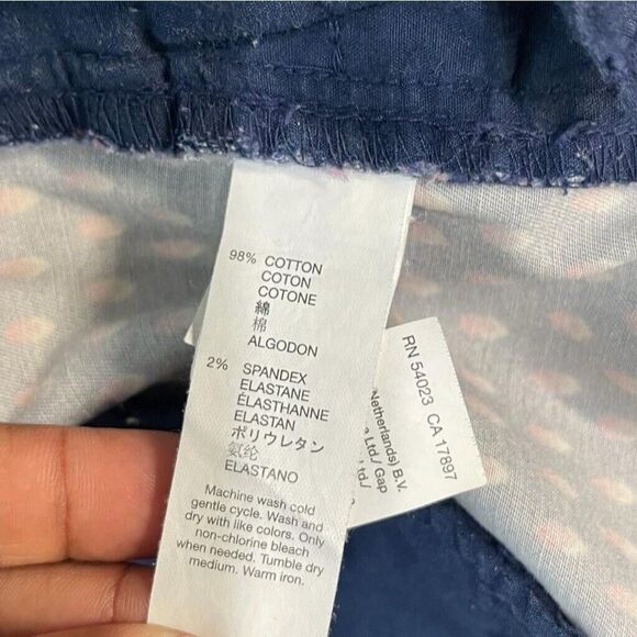 Khakis By Women Size 2 R Patterned Trousers Cotton Multicolored - Picture 13 of 16